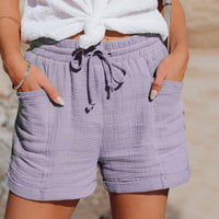 Xena - Sommerliche Freizeit-Shorts – Lila