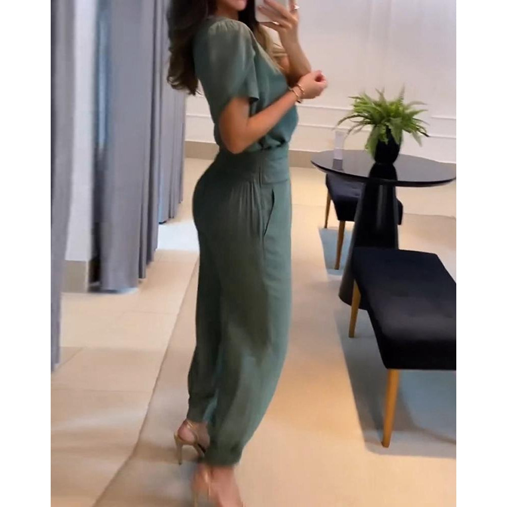 Mathilda Trendiges Set aus Bluse und Hose
