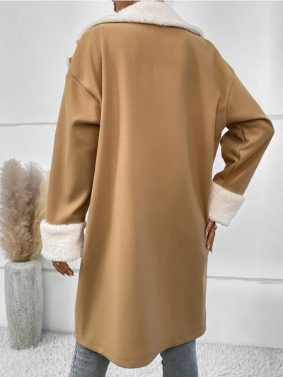 Aswitra | Dick gefütterter Fleece-Mantel für Damen - Winter & Herbst