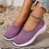 Fina | rutschfeste, atmungsaktive Slipper – Lila