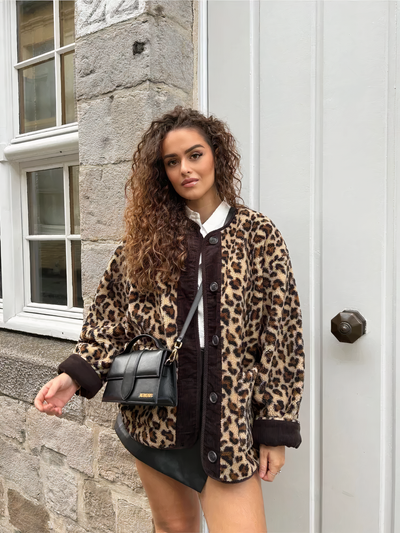 Wikrise | Elegante Leoparden-Jacke