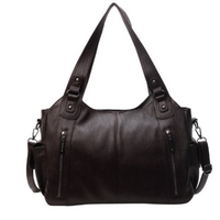 SIBYLLE - ELEGANTE SCHULTERTASCHE – Braun