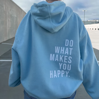 Lola | Oversized Hoodie – Blau