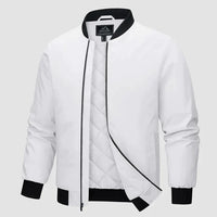 Warme Winterjacke für Männer - Mathias – Weiß