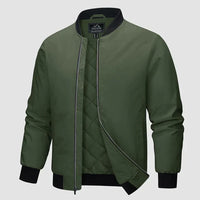 Warme Winterjacke für Männer - Mathias – Grün