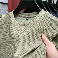 Heidi-Mode | Mit kurzen Ärmeln aus Mesh Eiskeseide – Kakis