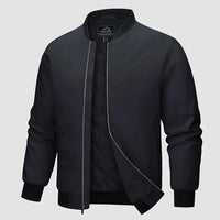 Warme Winterjacke für Männer - Mathias – Schwarz