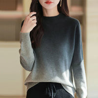 ZELDA - PULLOVER MIT OMBRÉ-EFFEKT – Schwarz