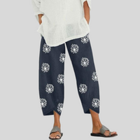 IDA - Lässige lockere Hose – Marine