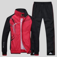 Gerald - Sportbekleidungsset für Männer – Rot