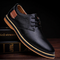 Echte Lederschuhe für Herren – Schwarz