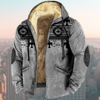 Laszlo - Bequeme Kapuzenjacke – Grau