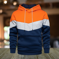 Yielanna | Die neuen lässigen losen Fleece warmen Straßenkleidung Kapuzenpullover – Orangefarben