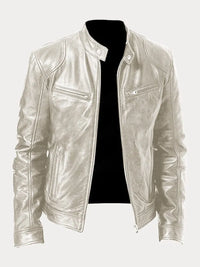 Zarek – Stilvolle Freizeitjacke – Silber