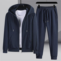 Luca™ - Herren Lounge-Set aus Strick – Marineblau (Fast ausverkauft)