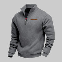 Strion™ – Lässiger Herren Pullover – Dunkelgrau