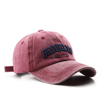 Unisex Verstellbare Baseballkappe | Streetwear – Weinrot