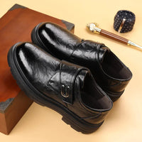 Herren-Schuh Westbury™ aus hochwertigem Leder mit weicher Sohle / Elegante Raffinesse für die Arbeit und besondere Anlässe. – Schwarz