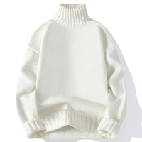 Harry | Rollkragenpullover – Weiß