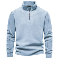 ROMAN - Warmer Herren Langarm-Pullover – Blau
