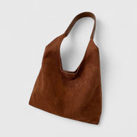 Beatrice | Elegante Tote Bag – Kastanienbraun