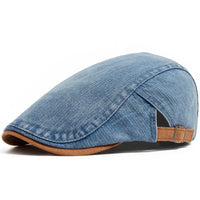 Otto | Premium Denim Flat Cap für Herren (1+1 GRATIS) – Blau