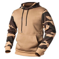 Peter | Herren Tarnfarben-Hoodie – Khaki