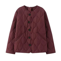 Carisia® | Leichte und modische Übergangsjacke – Bordeaux