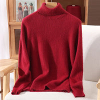 Marlowe Mink Cashmere Knit – Rouge