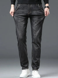 Walker™ | Casual Denim-Jeans – Schwarz