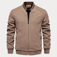 Stilvolle Bomberjacke für Herren – Khaki