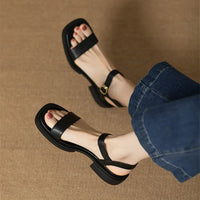 Brigitte™ | Elegante und bequeme Sandalen – Schwarz