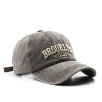 Unisex Verstellbare Baseballkappe | Streetwear – Kaffee
