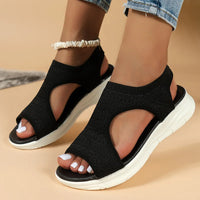 Jolein™ | Leichte orthopädische Sandalen – Schwarz