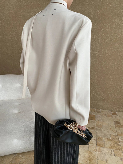 Vaiba | Designer-Blazer mit geraffter Taille
