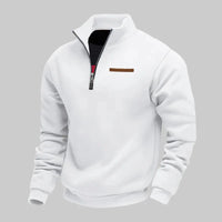 Strion™ – Lässiger Herren Pullover – Weiß