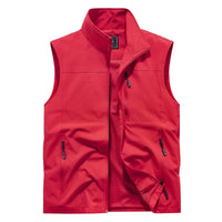 Oliver | Leichte Outdoor-Weste – Rot