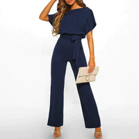 Adriana Damen Jumpsuit - Entfesseln Sie Ihre innere Chefin – Dunkelblau