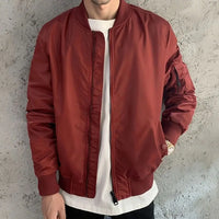 Solvex - Premium-Bomberjacke – Grau
