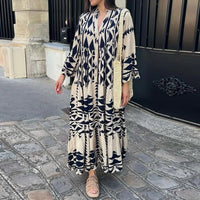 Riviera – Sommerliches Midi-Kleid mit eleganter Note – Schwarz