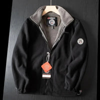 Norway™ - Premium Fleece Weste – Schwarz