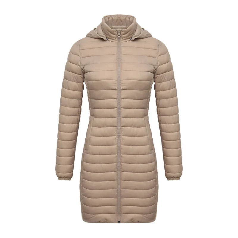 Rosi - Kuschelige lange Parka Jacke
