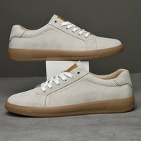 Elegante Oxford-Schuhe aus Leder – Weiß