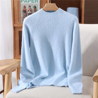 Aurielle Cashmere Soft Knit – Blau