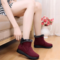 MANON – Die Luxuriösen Stiefel für Kuschelige Wintermomente – Rot