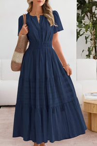 Sophie | Damen Maxikleid elegant für warme Tage – Marine