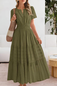 Sophie | Damen Maxikleid elegant für warme Tage – Grün