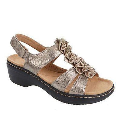 RetroBloom - Orthopädische Sommersandalen