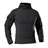 Gerhard® | Premium Robuste Militärjacke für Männer – Schwarz