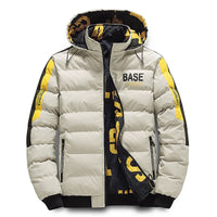 Wisilse | Warme Herren-Daunenjacke Winter Mode – Khaki